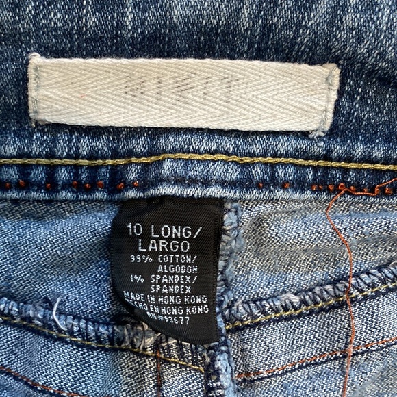 Womens Mixit Jeans Boot cut size 10 Long - Picture 3 of 8